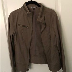 Express Dark Khaki Jacket
